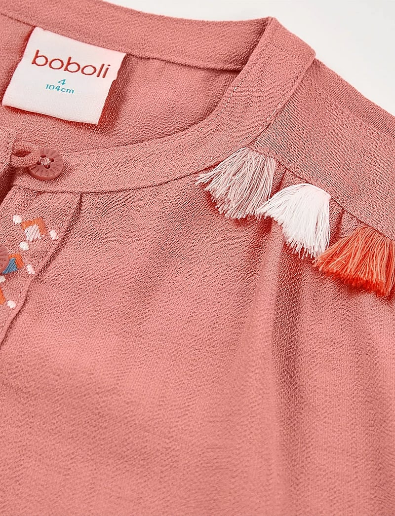 Boboli - Shirt for girl - kortärmade skjortor - rose - 2