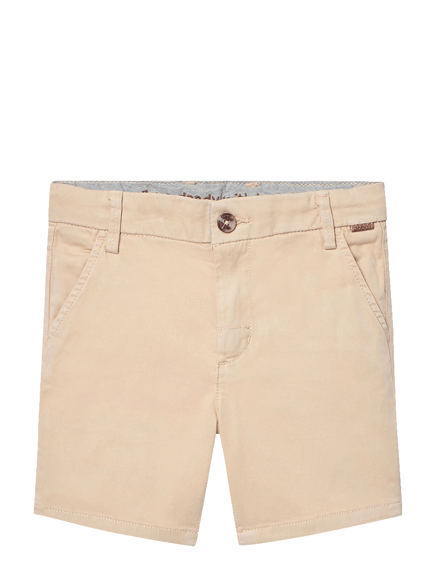Boboli - Satin bermuda shorts - chino-shorts - beige - 1