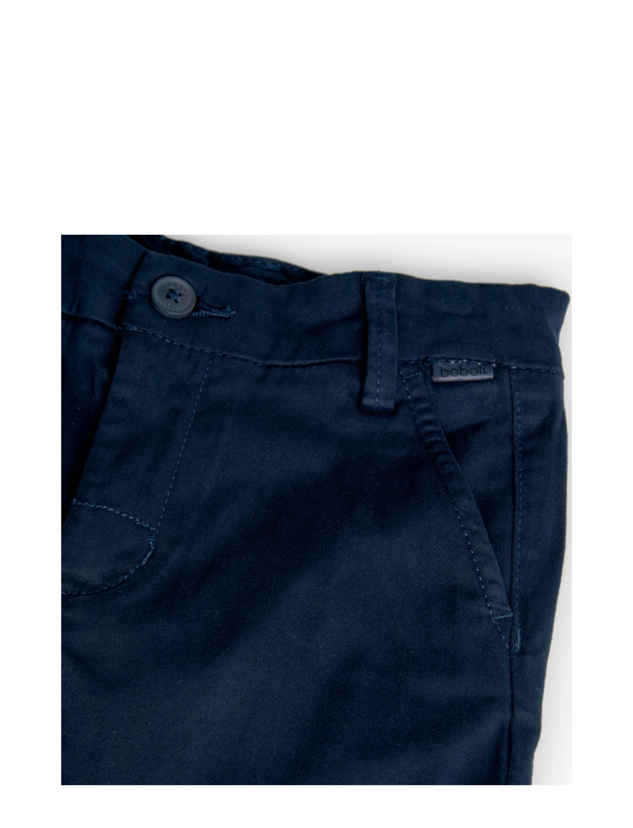 Boboli - Satin bermuda shorts - chino shorts - navy - 3