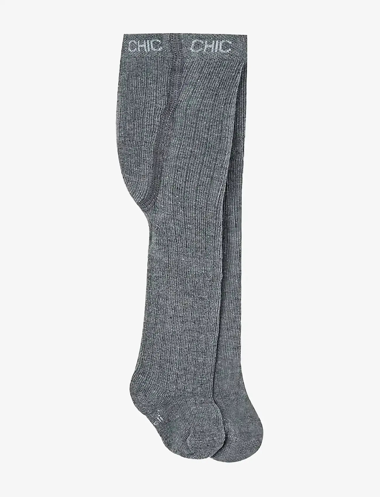 Boboli - Thick tights   -BCI - tights - grey - 0