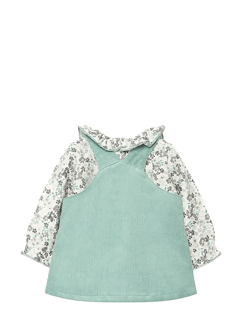 Boboli - Set -BCI - långärmade babyklänningar - tea - 1