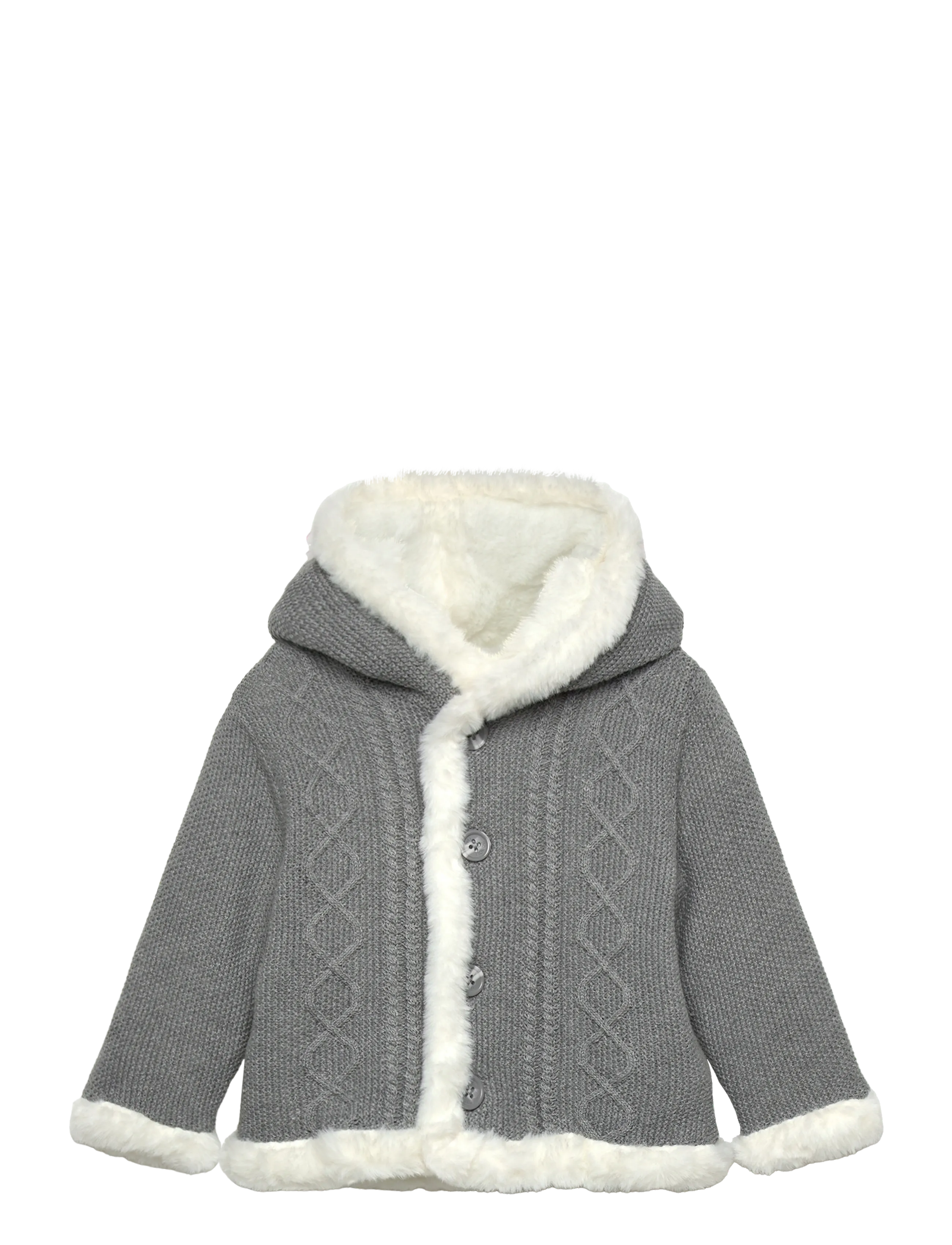 BOBOLI Jacke Reversible For Baby -Bci Grau - 86 - Kinder