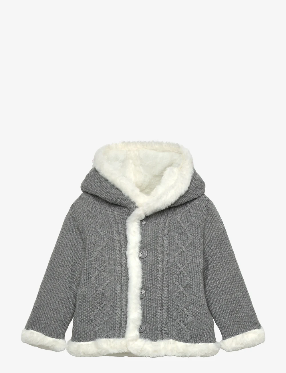 Boboli - Jacket reversible for baby -BCI - veste polaire - grey - 0