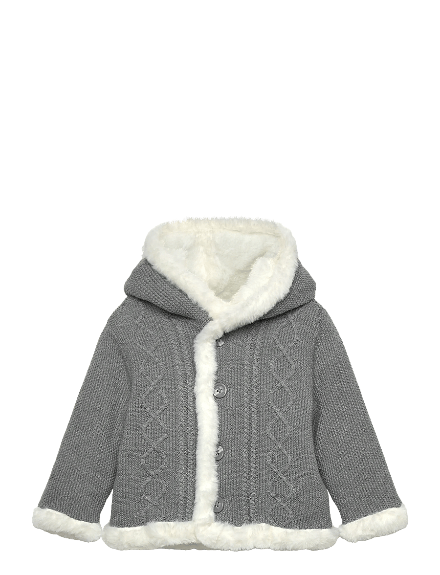 Boboli - Jacket reversible for baby -BCI - veste polaire - grey - 0