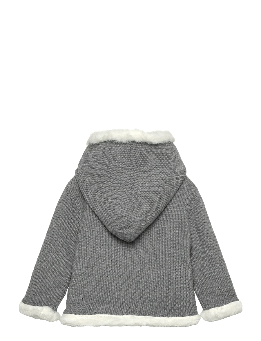 Boboli - Jacket reversible for baby -BCI - veste polaire - grey - 1