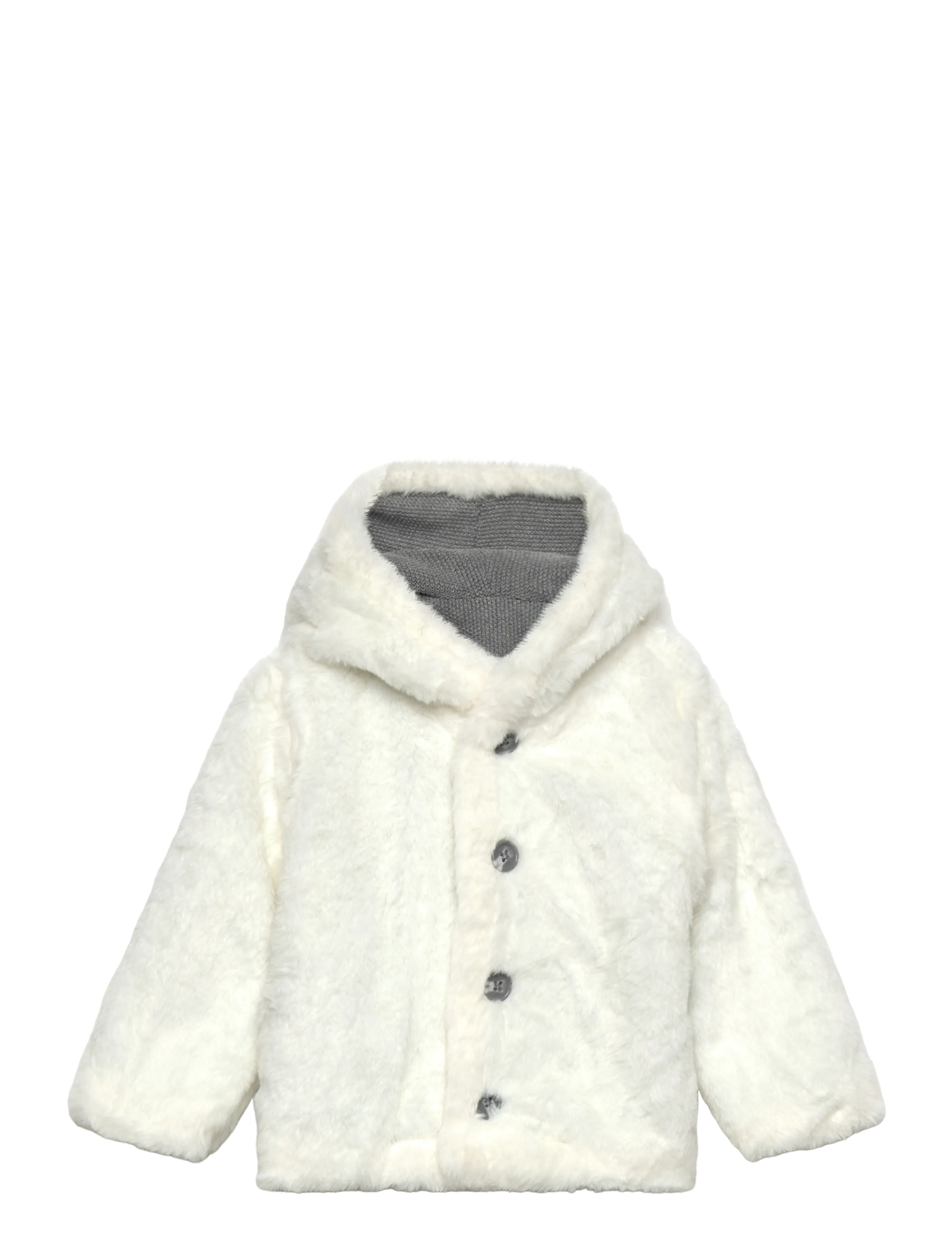 Boboli - Jacket reversible for baby -BCI - fleece-kleidung - grey - 2