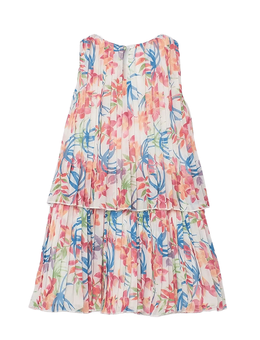 Boboli - Chiffon dress printed for girl - Ærmeløse hverdagskjoler - print - 2