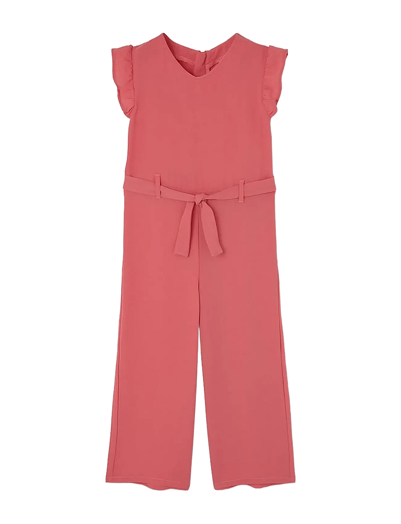 Boboli - Jumpsuit for girl - byxdress - strawberry - 0