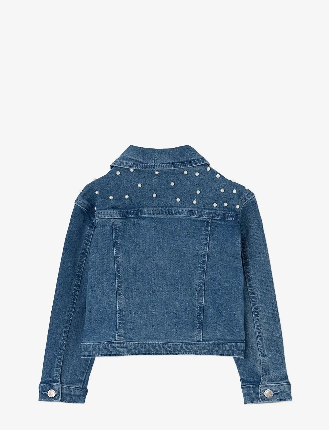 Boboli - Denim jacket stretch for girl -BCI - teksa ja velvet - bleach - 1