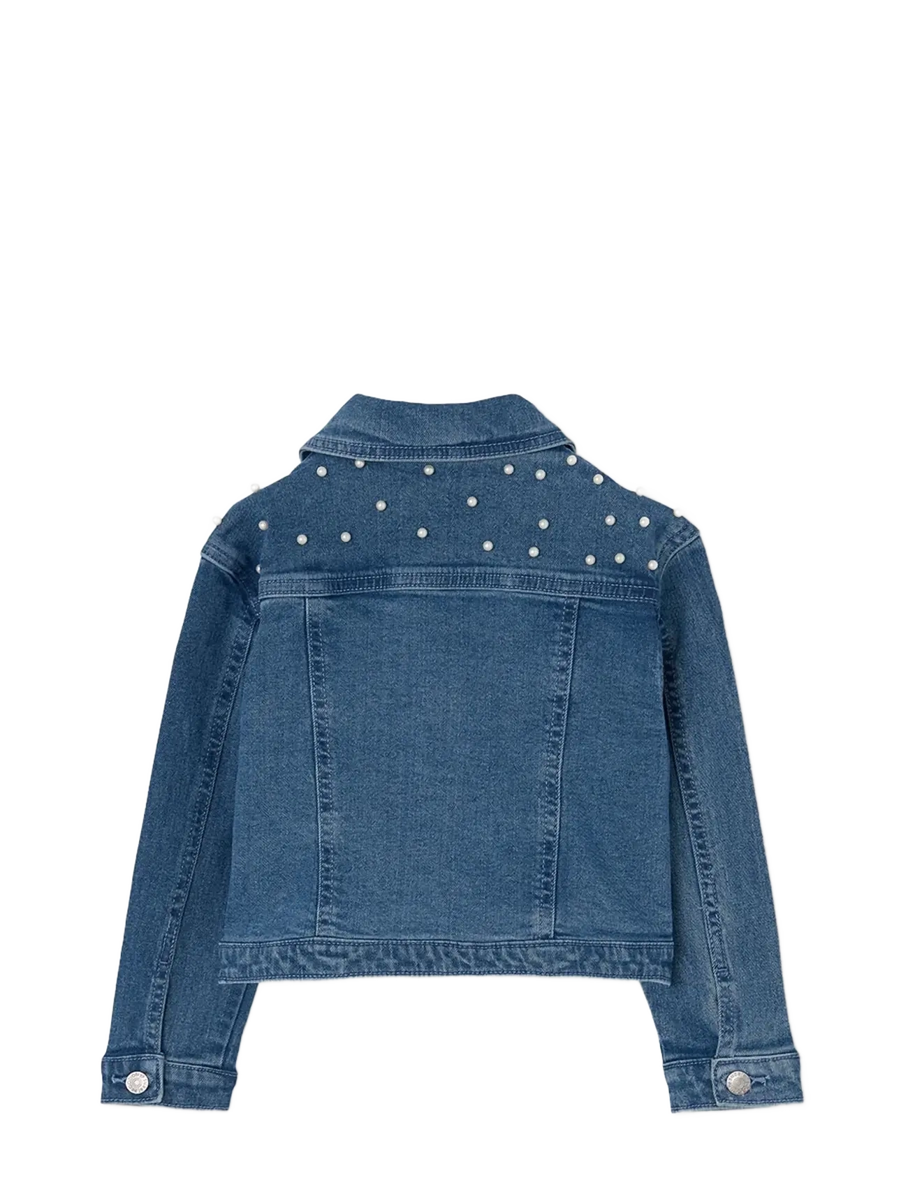Boboli - Denim jacket stretch for girl -BCI - jeansjacken - bleach - 1