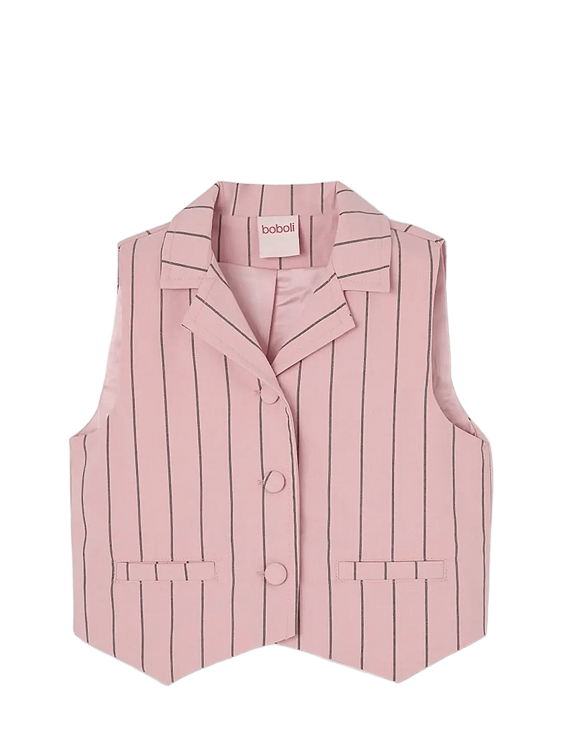 Boboli - Vest striped for girl - vestid - stripes - 0