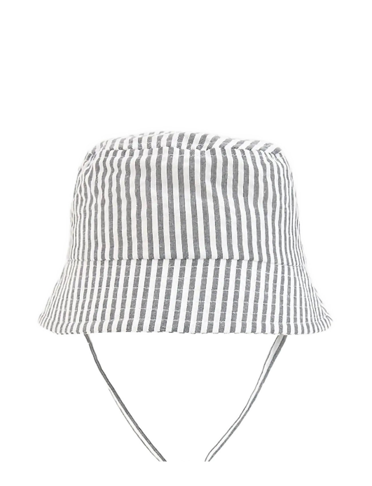 Boboli Poplin hat striped for baby -BCI - Bucket mütsid - STRIPES / grey