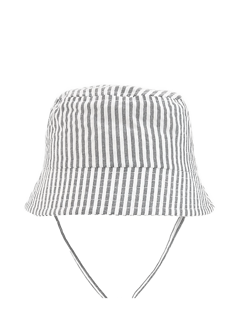 Boboli - Poplin hat striped for baby -BCI - winteraccessoires - stripes - 0