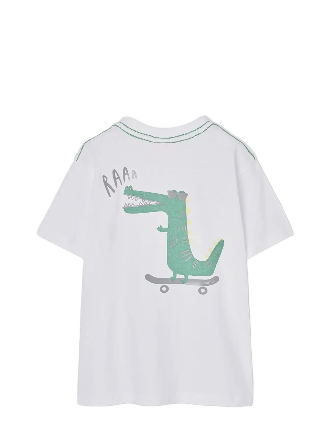 Boboli - Knit t-Shirt for boy -BCI - kurzärmelige - white - 2
