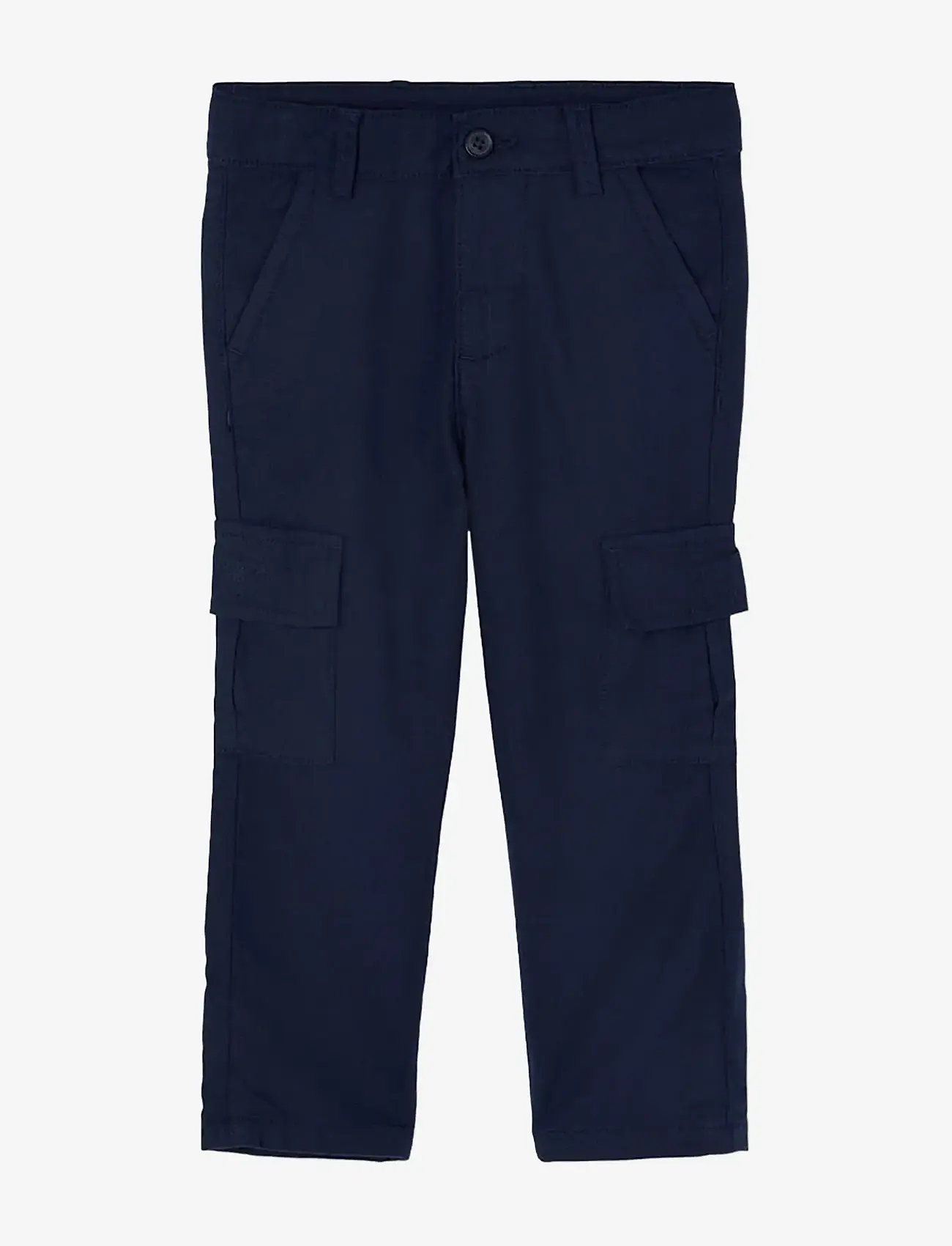 Boboli - Linen trousers for boy -BCI - beebipüksid - navy - 0