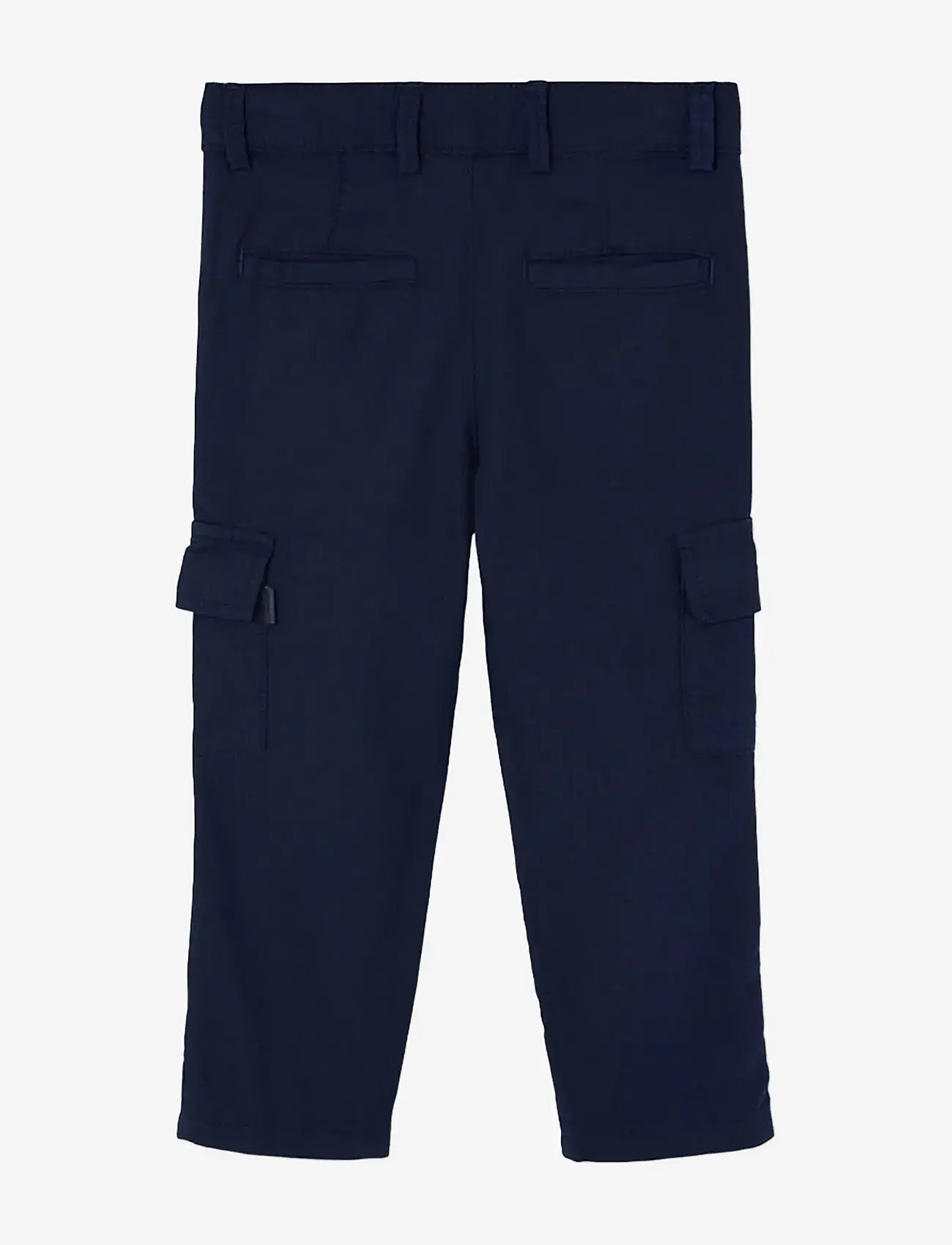 Boboli - Linen trousers for boy -BCI - beebipüksid - navy - 1