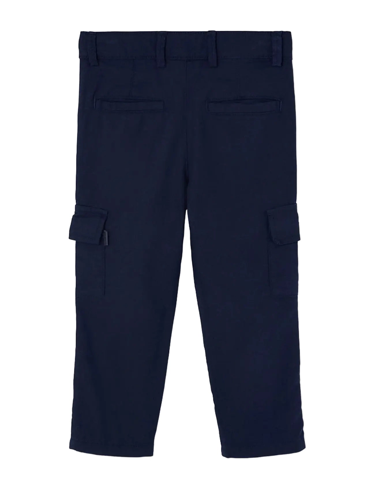 Boboli - Linen trousers for boy -BCI - baby trousers - navy - 1