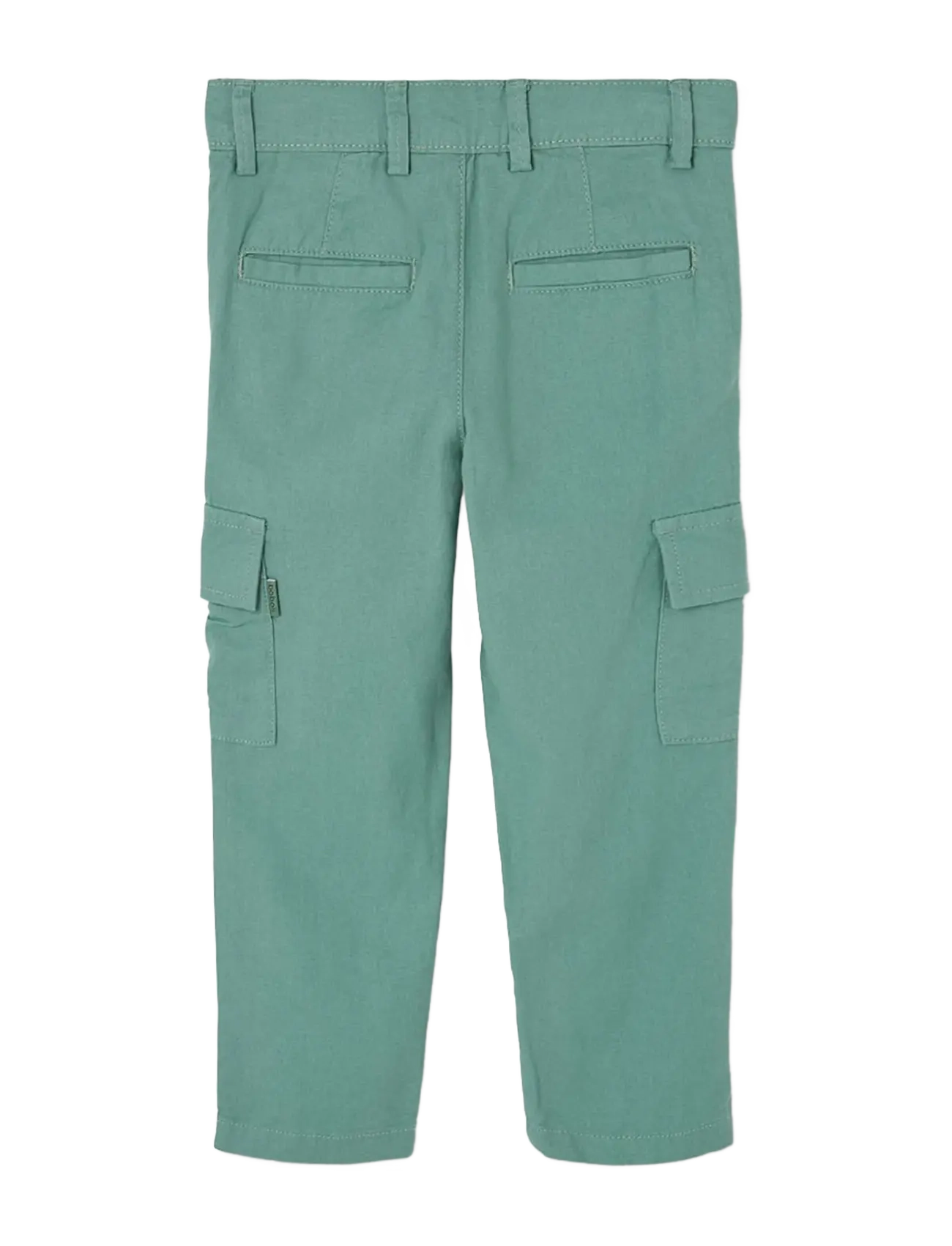 Boboli - Linen trousers for boy -BCI - byxor - laurel - 2