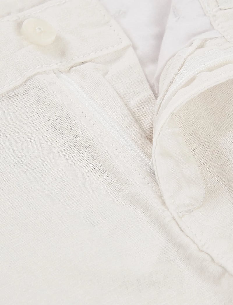 Boboli - Linen bermuda shorts for boy -BCI - cargo shorts - white - 2