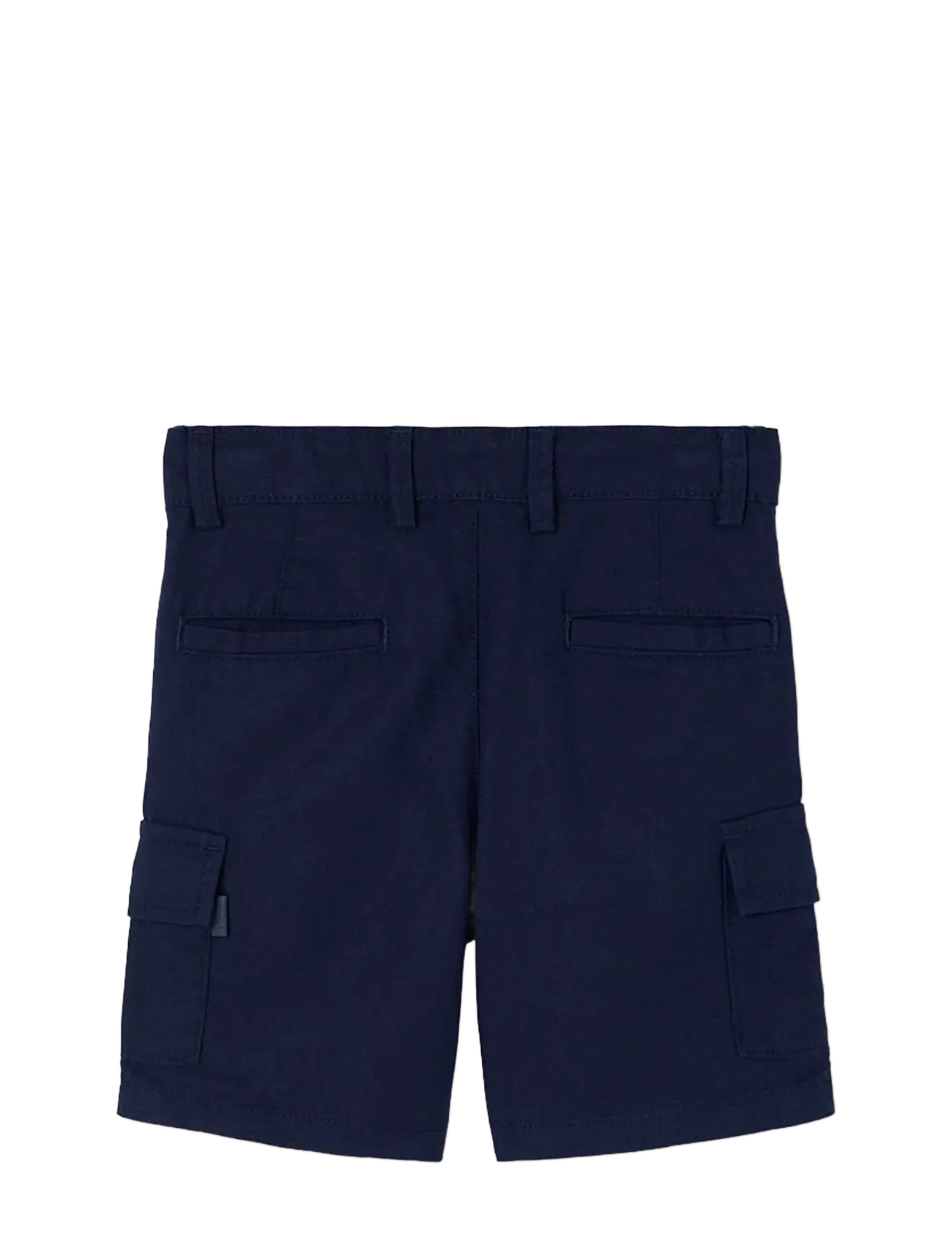 Boboli - Linen bermuda shorts for boy -BCI - cargo shorts - navy - 2