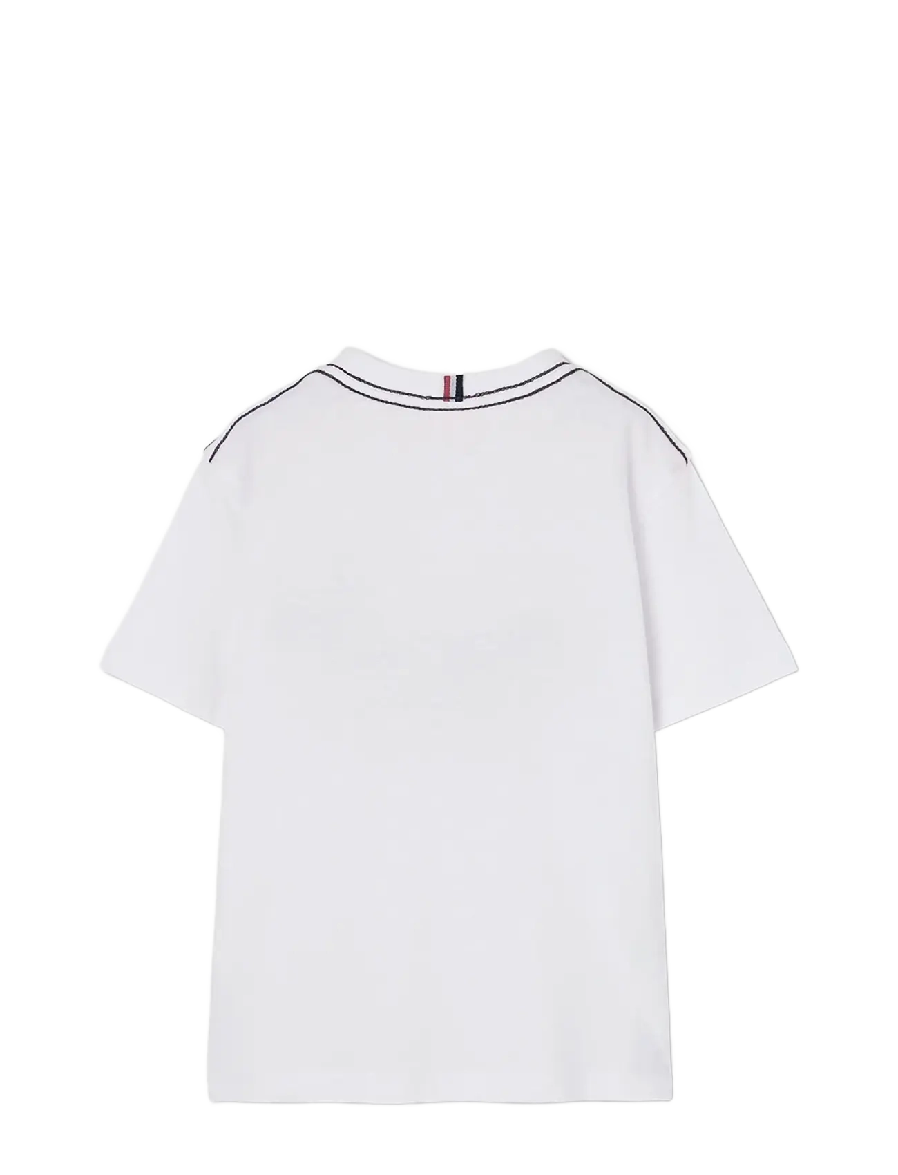 Boboli - Knit t-Shirt for boy -BCI - lühikeste varrukatega t-särgid - white - 2