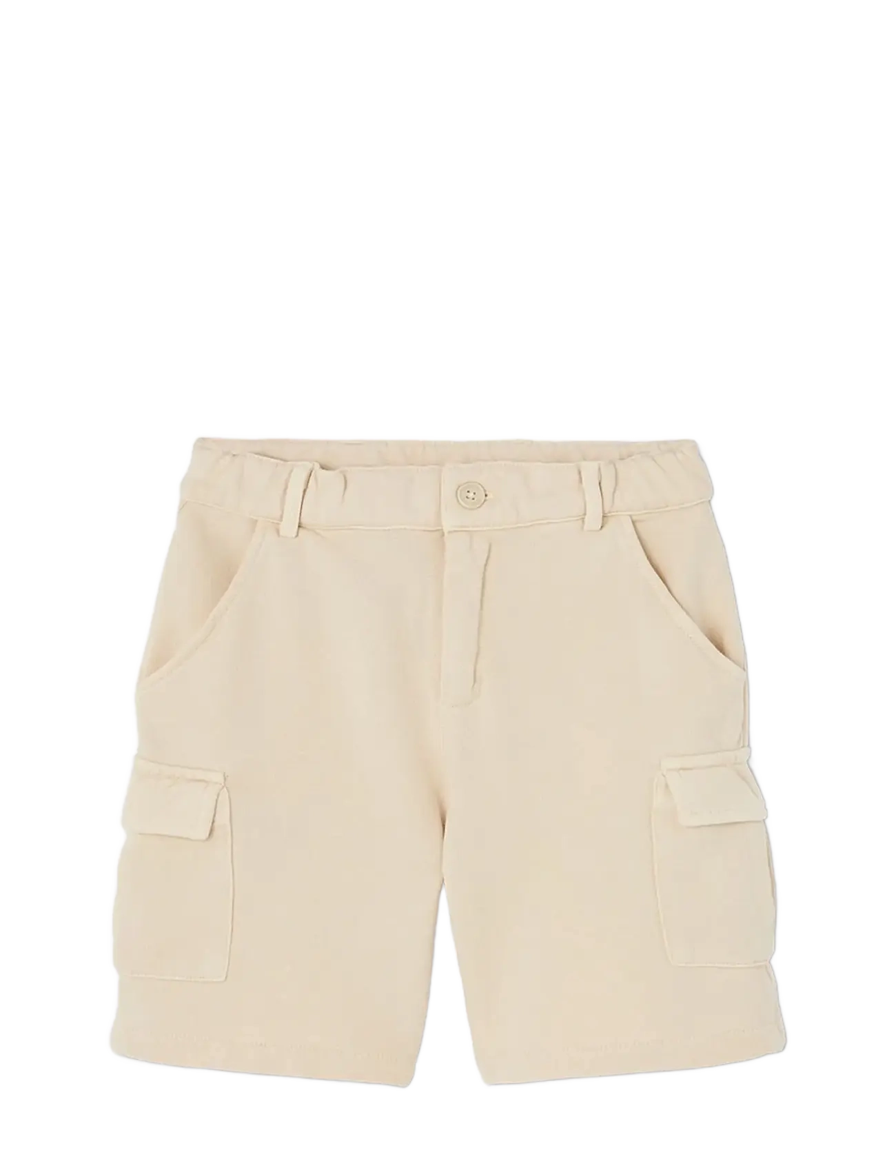 Boboli Fleece bermuda shorts for boy -BCI - Shorts - BEIGE / cream