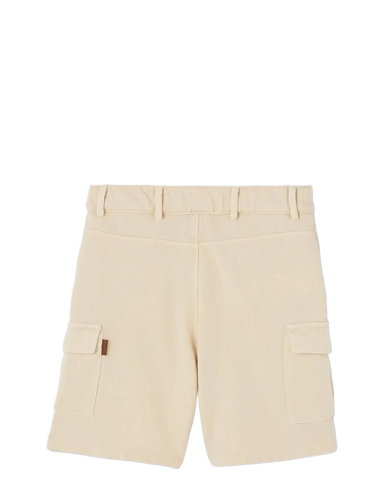 Boboli - Fleece bermuda shorts for boy -BCI - cargo shorts - beige - 2