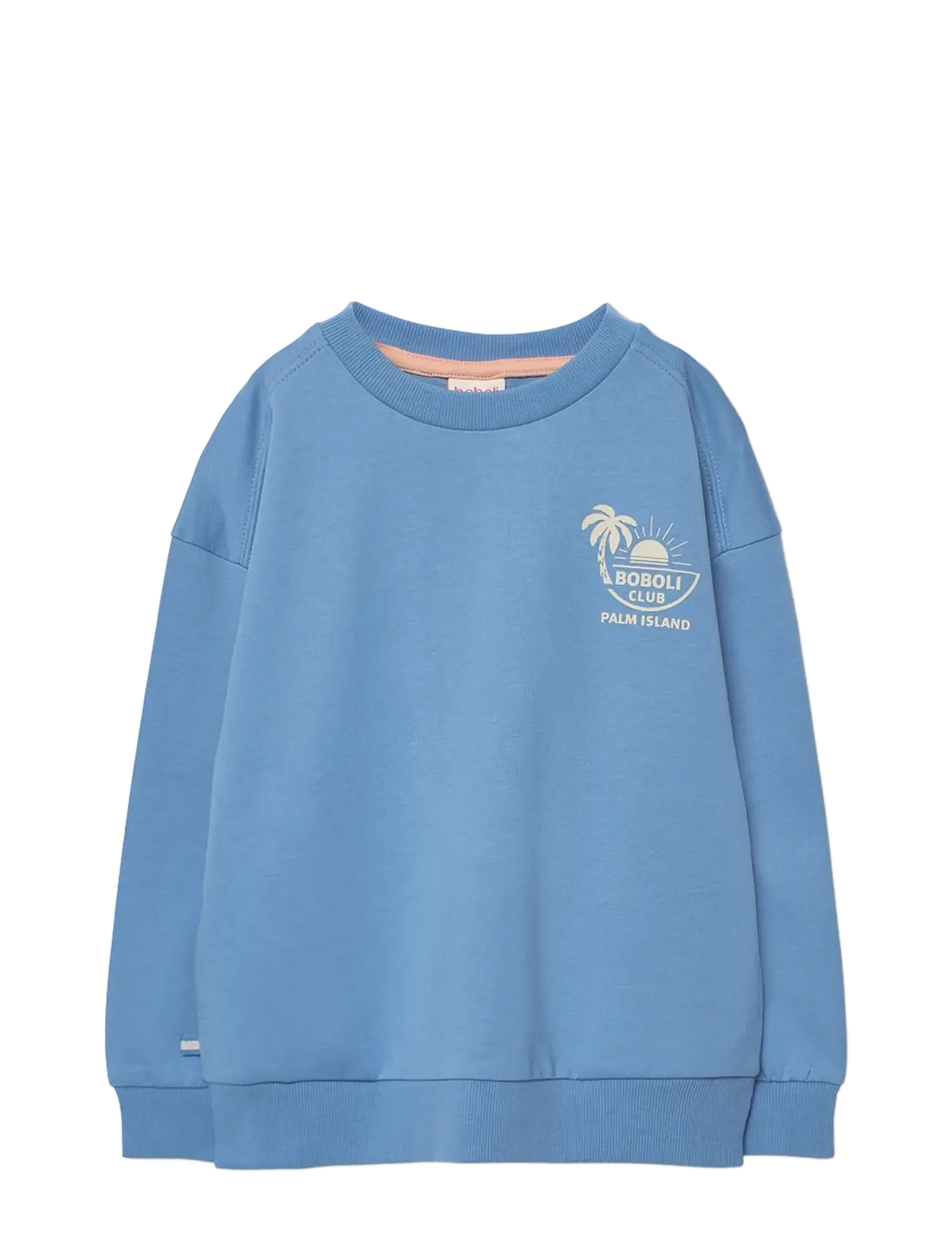 BOBOLI Fleece Sweatshirt For Junge -Bci Blau - 128 - Kinder