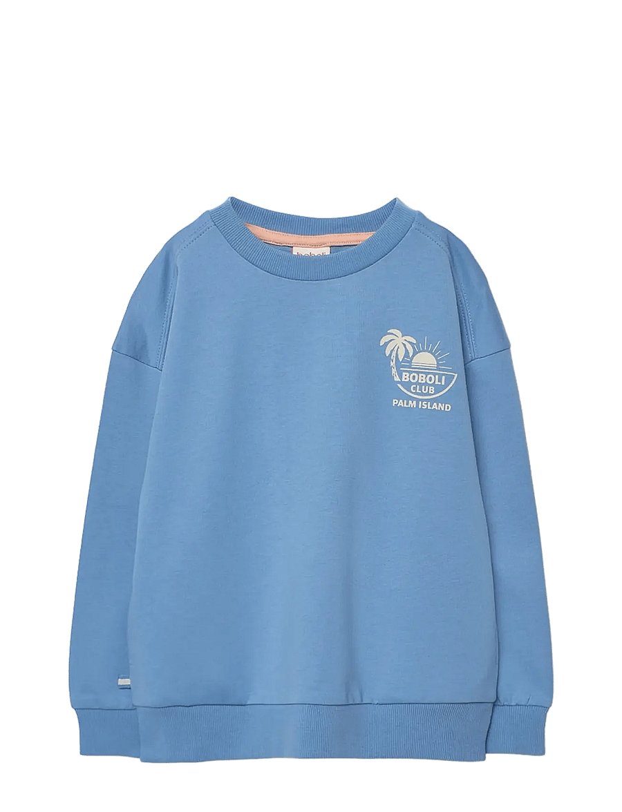 Boboli - Fleece sweatshirt for boy -BCI - joggingpeysur - deep blue - 1