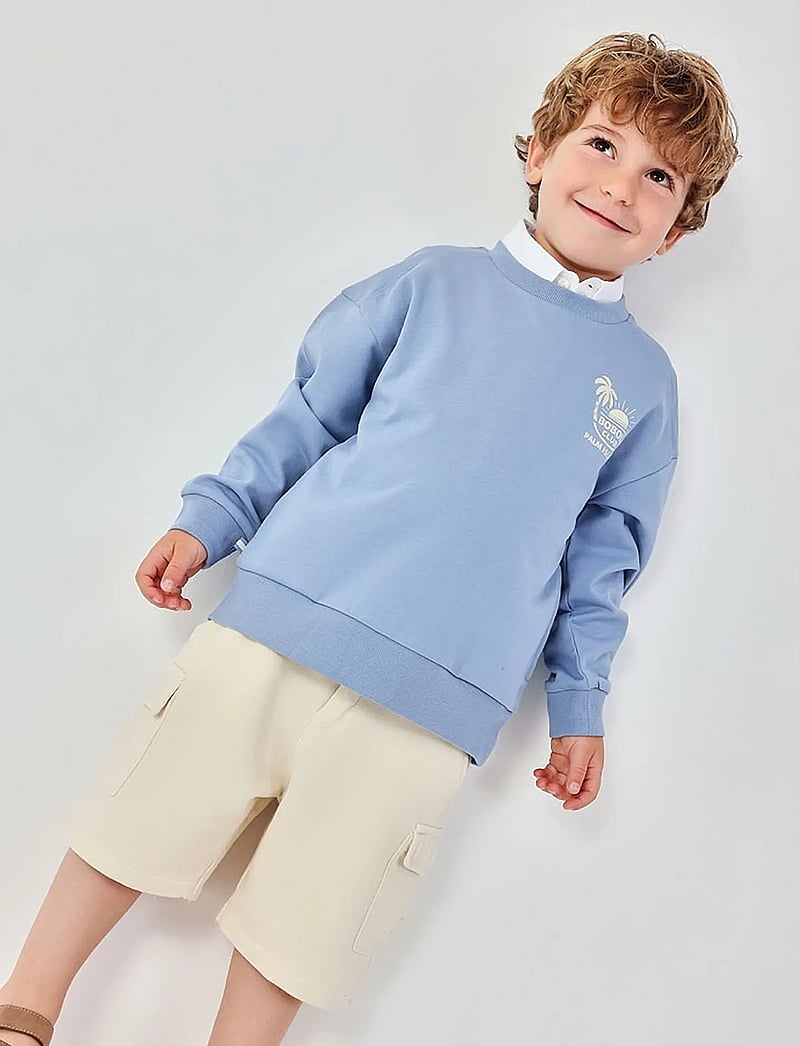 Boboli - Fleece sweatshirt for boy -BCI - dressipluusid - deep blue - 3
