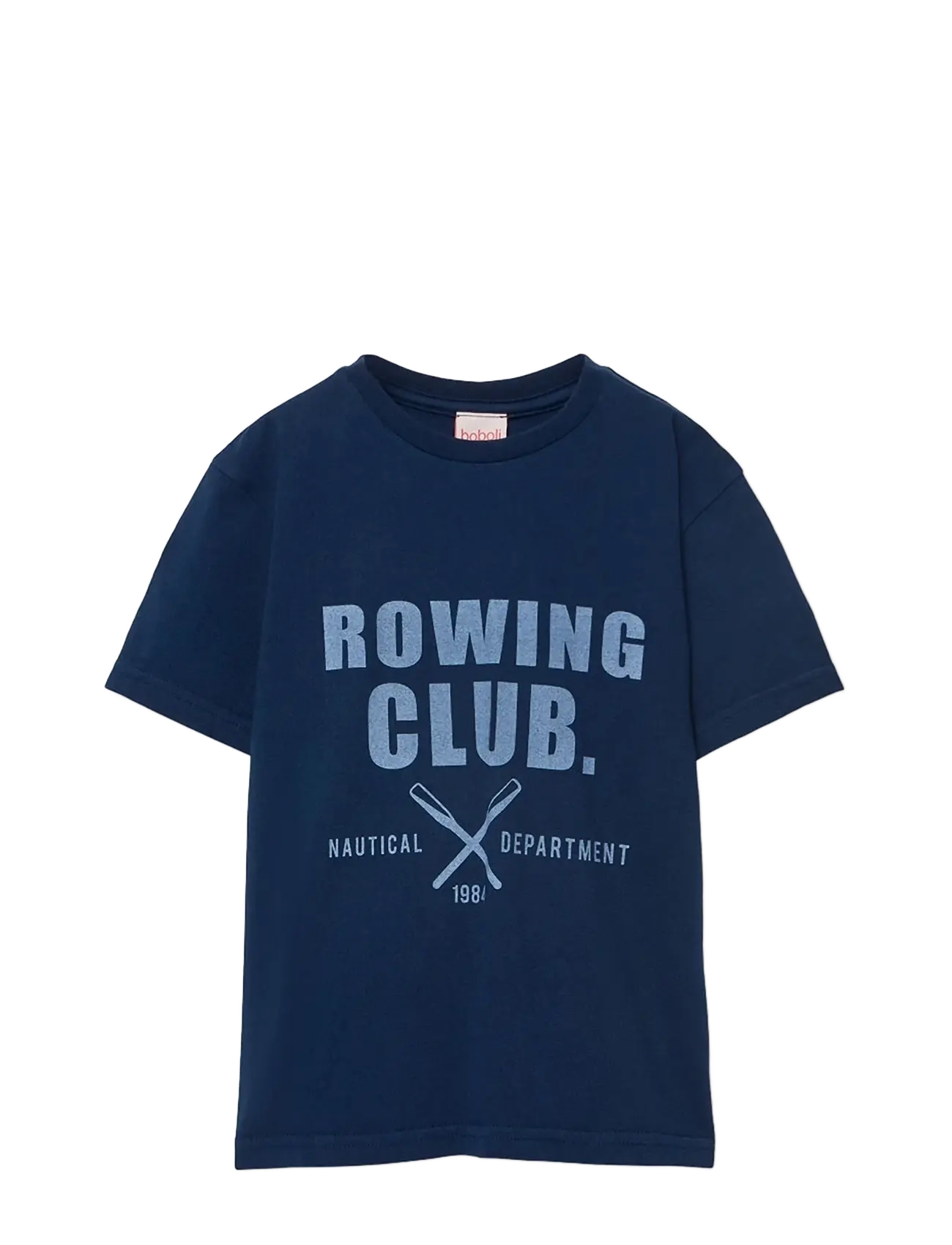 Boboli Knit t-Shirt dye for boy -BCI - Kläder - NAVY / blue