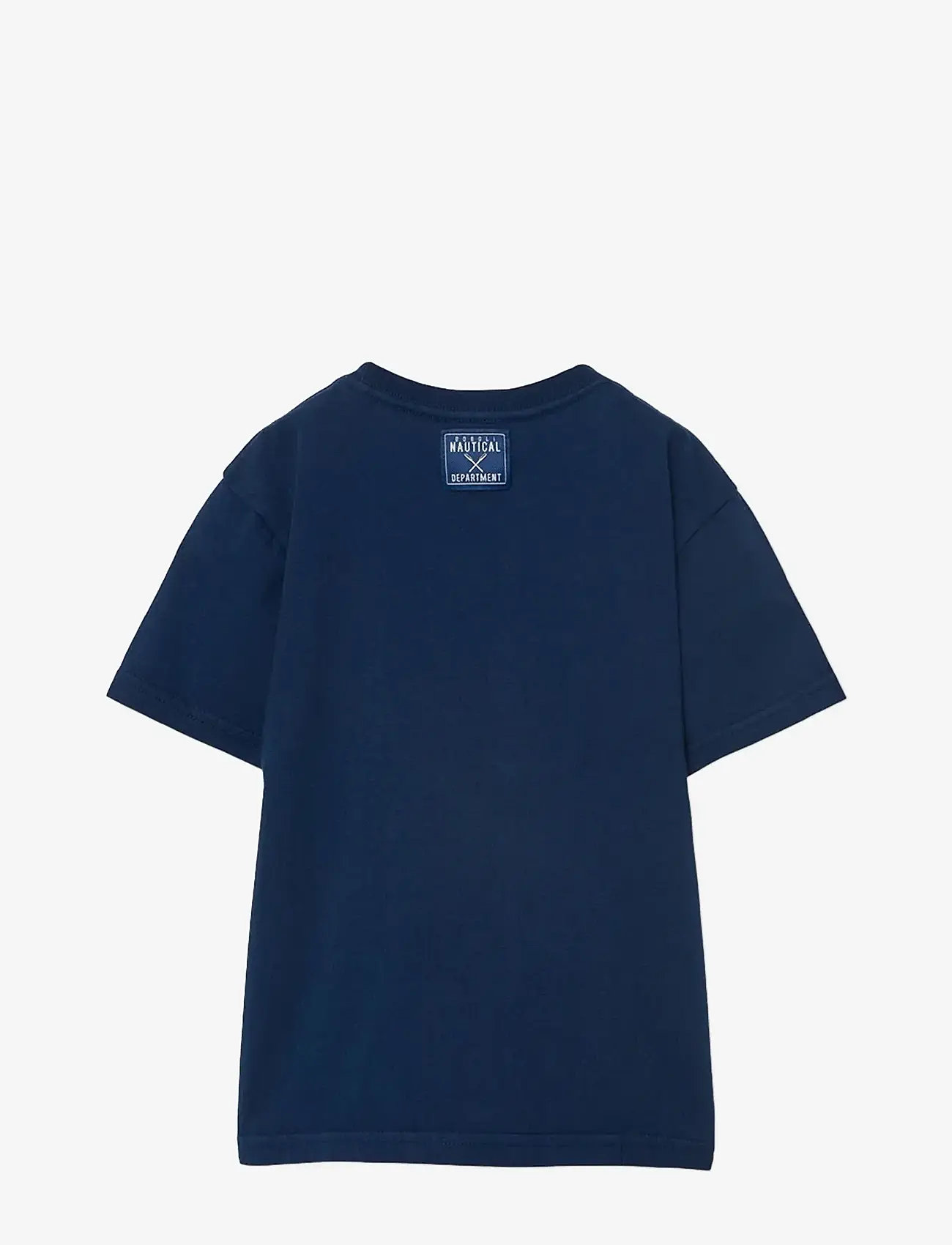 Boboli - Knit t-Shirt dye for boy -BCI - kortærmede t-shirts - navy - 2