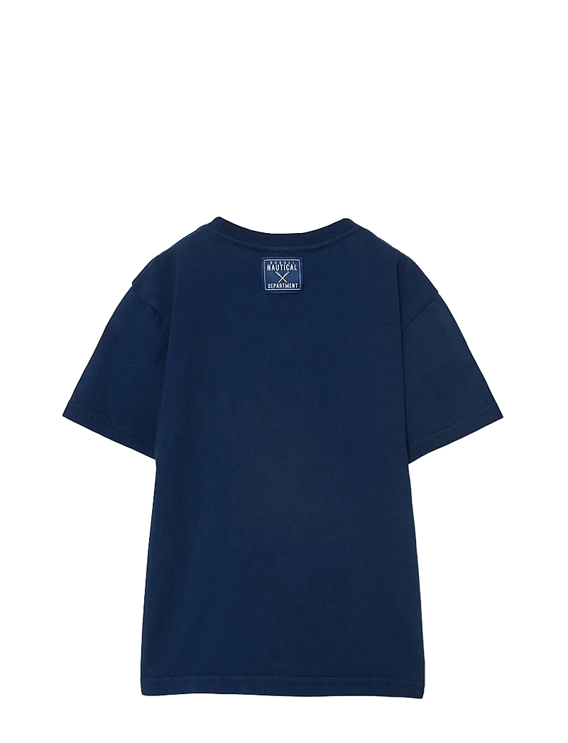 Boboli - Knit t-Shirt dye for boy -BCI - kortærmede t-shirts - navy - 2