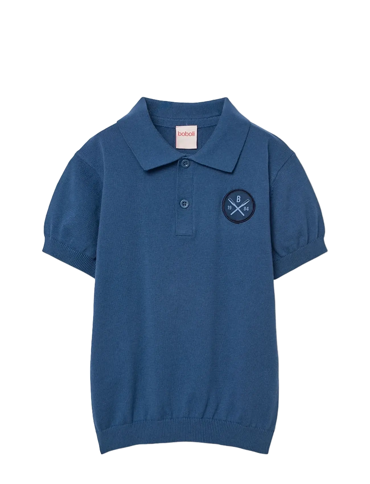 Boboli Polo for boy -BCI - Baby 44-92 - ARCTIC / blue