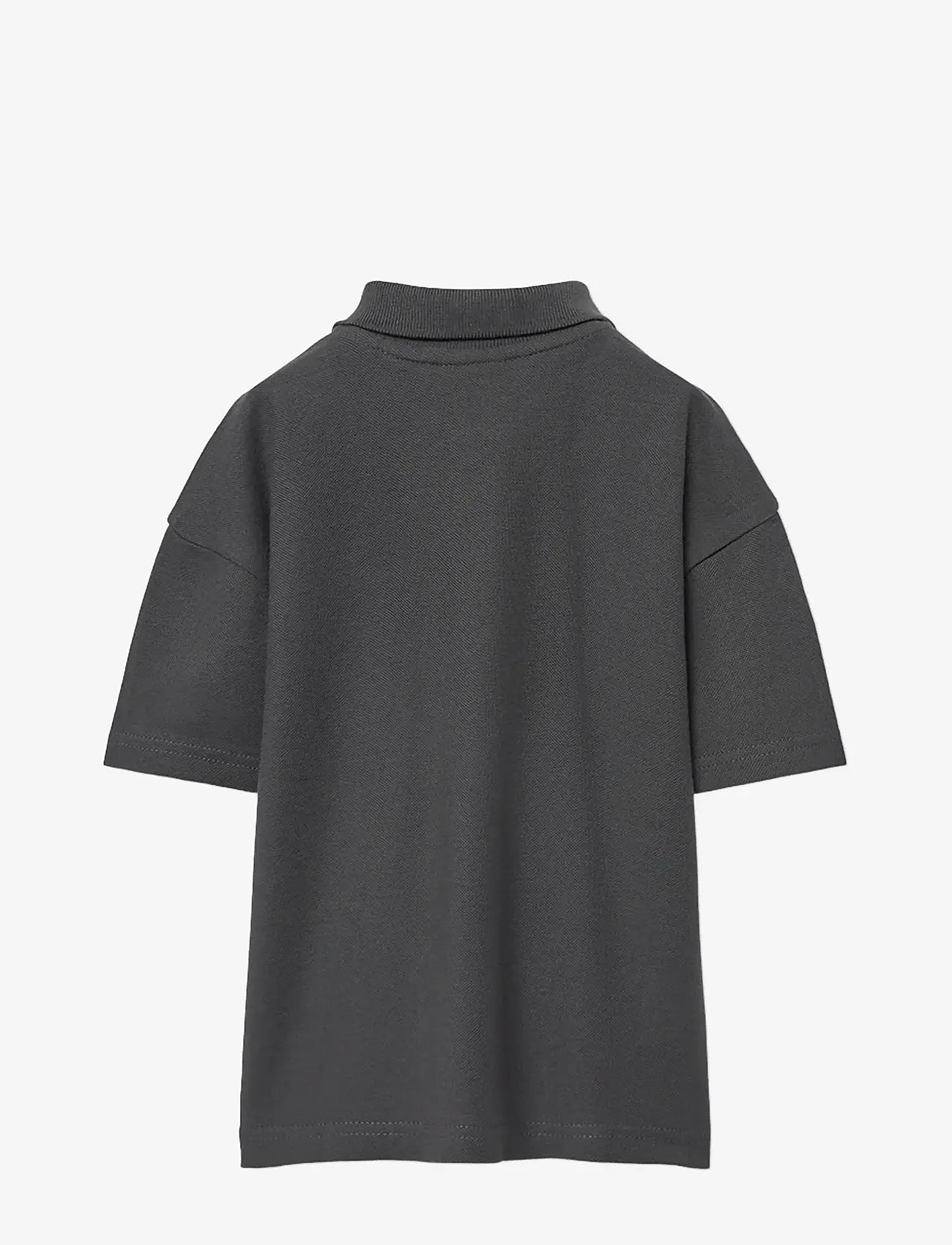 Boboli - Knit polo for boy -BCI - kurzärmelig - anthracite - 2