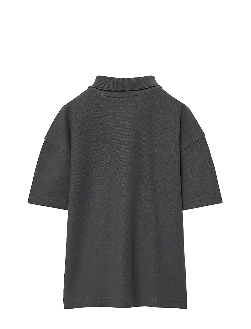 Boboli - Knit polo for boy -BCI - kurzärmelig - anthracite - 2