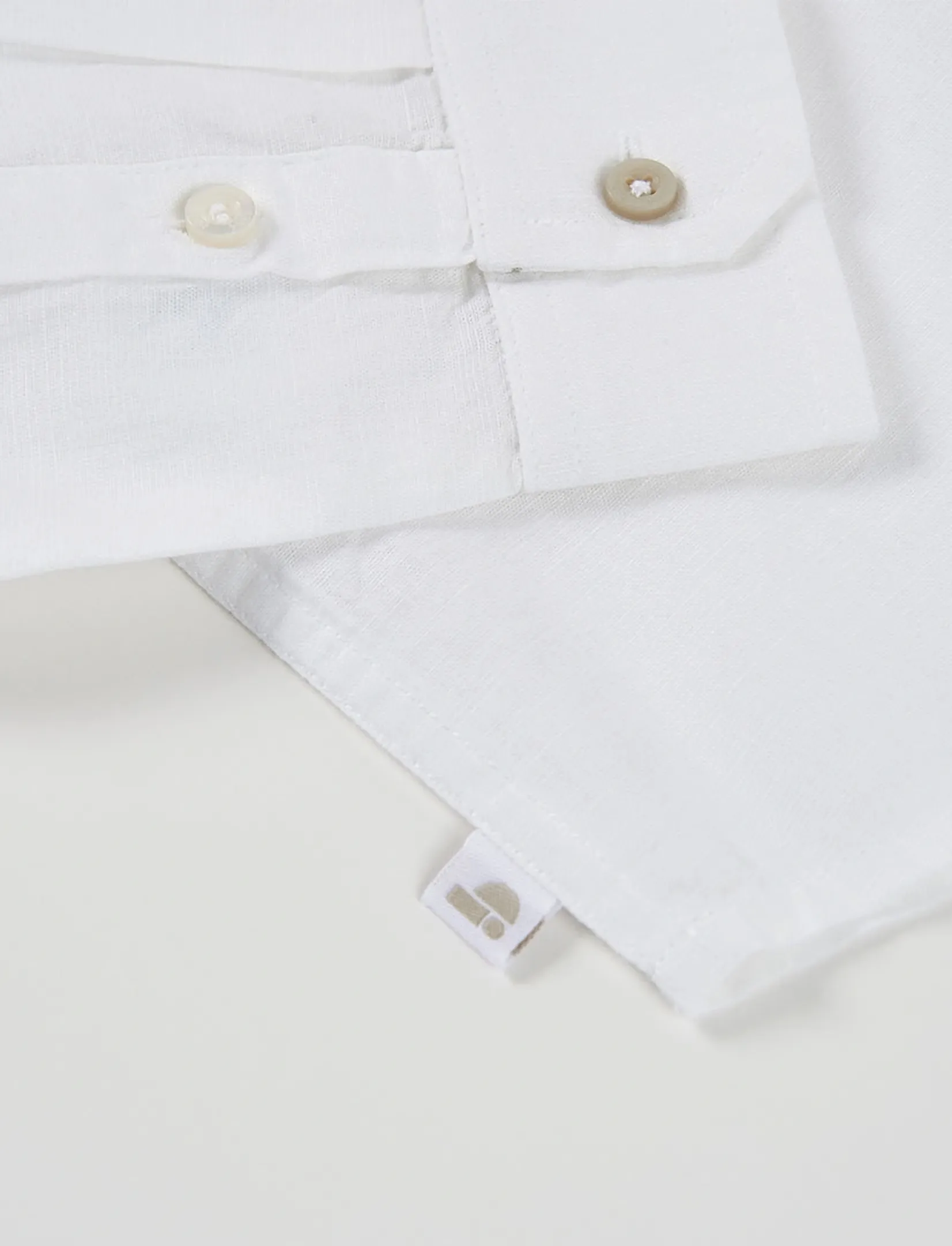 Boboli - Linen shirt long sleeves for boy -BCI - white - 3