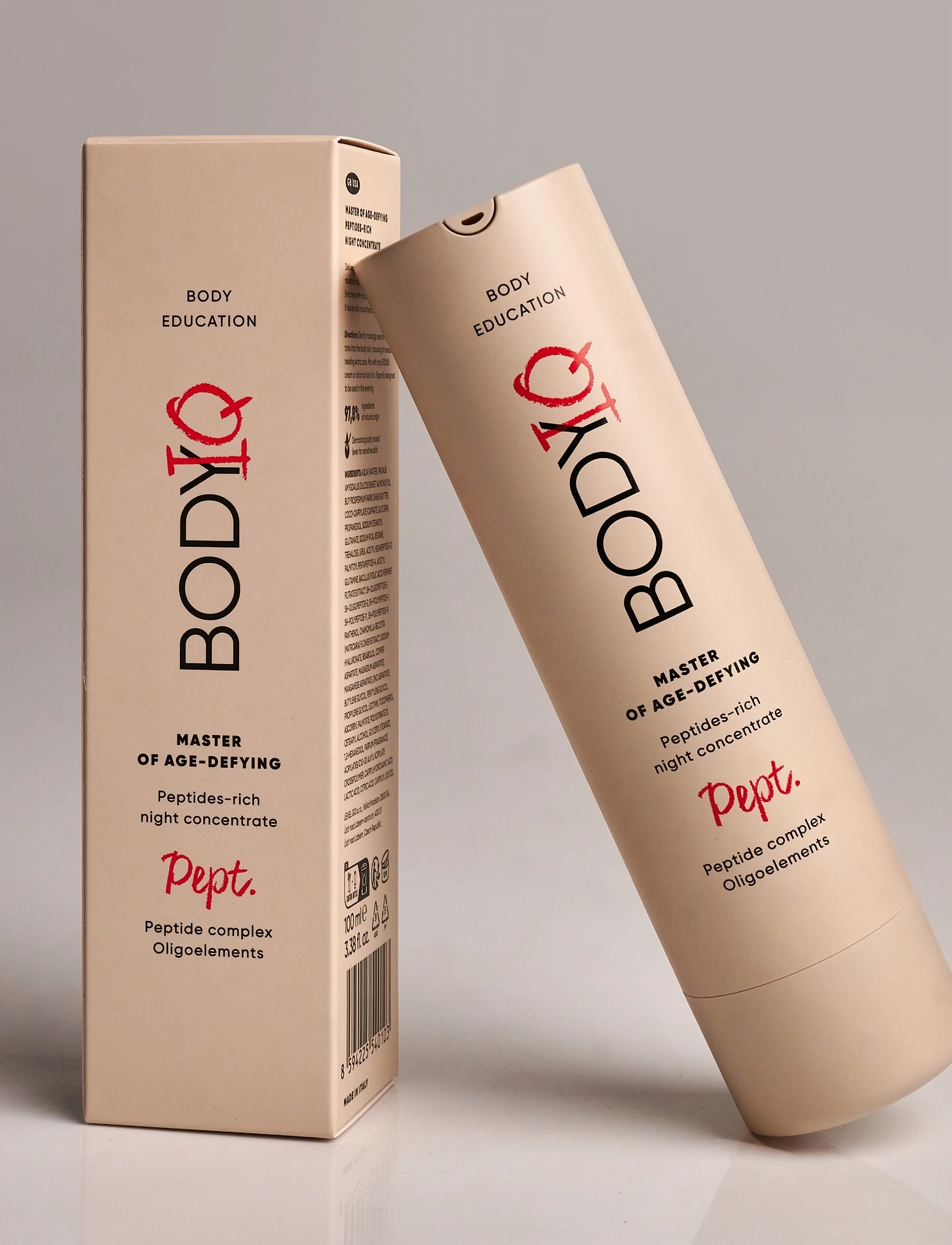 BODIQ - MASTER OF AGE-DEFYING Peptides-Rich Night Concentrate - clear - 2