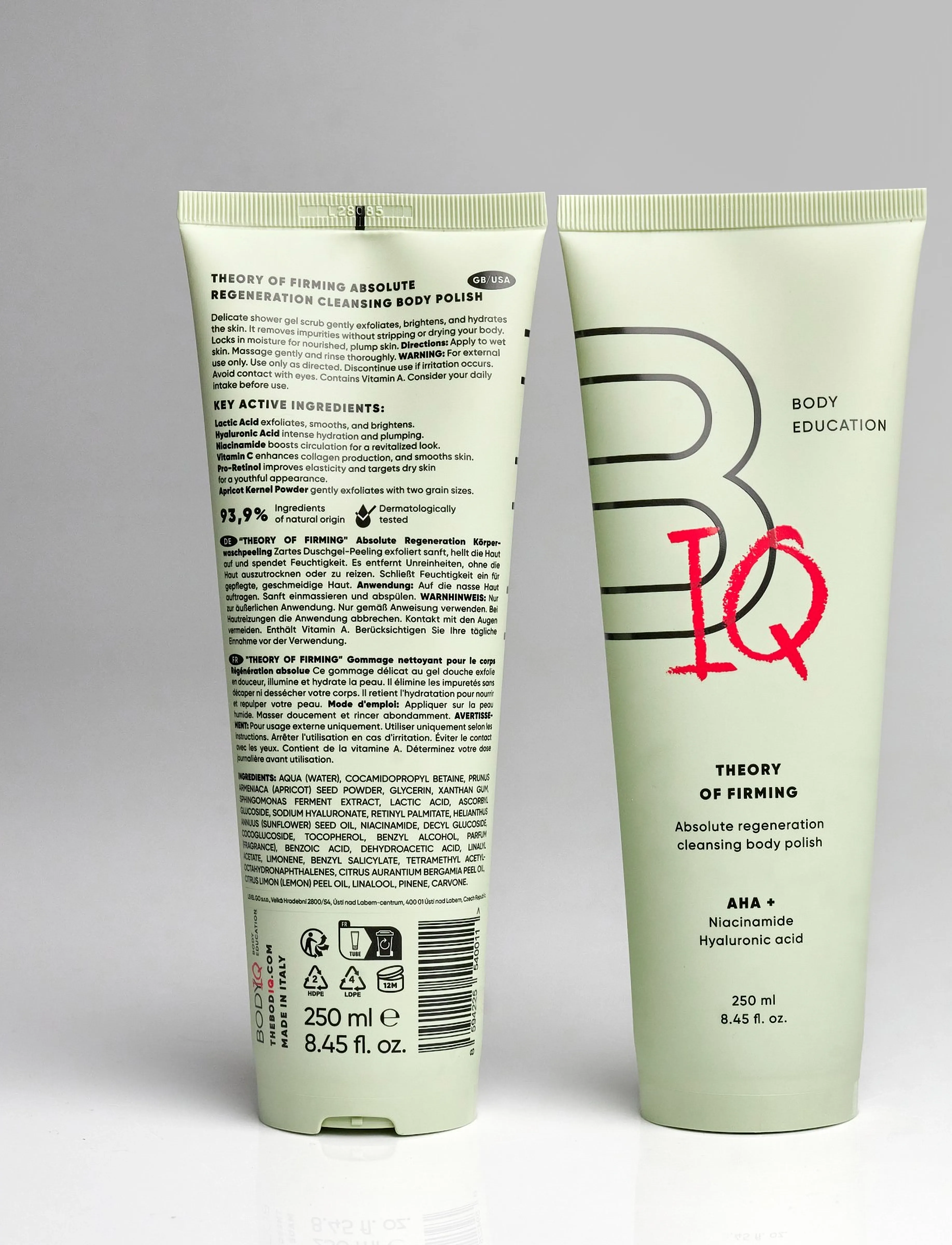 BODIQ - THEORY OF FIRMING Absolute Regeneration Body Polish - clear - 0