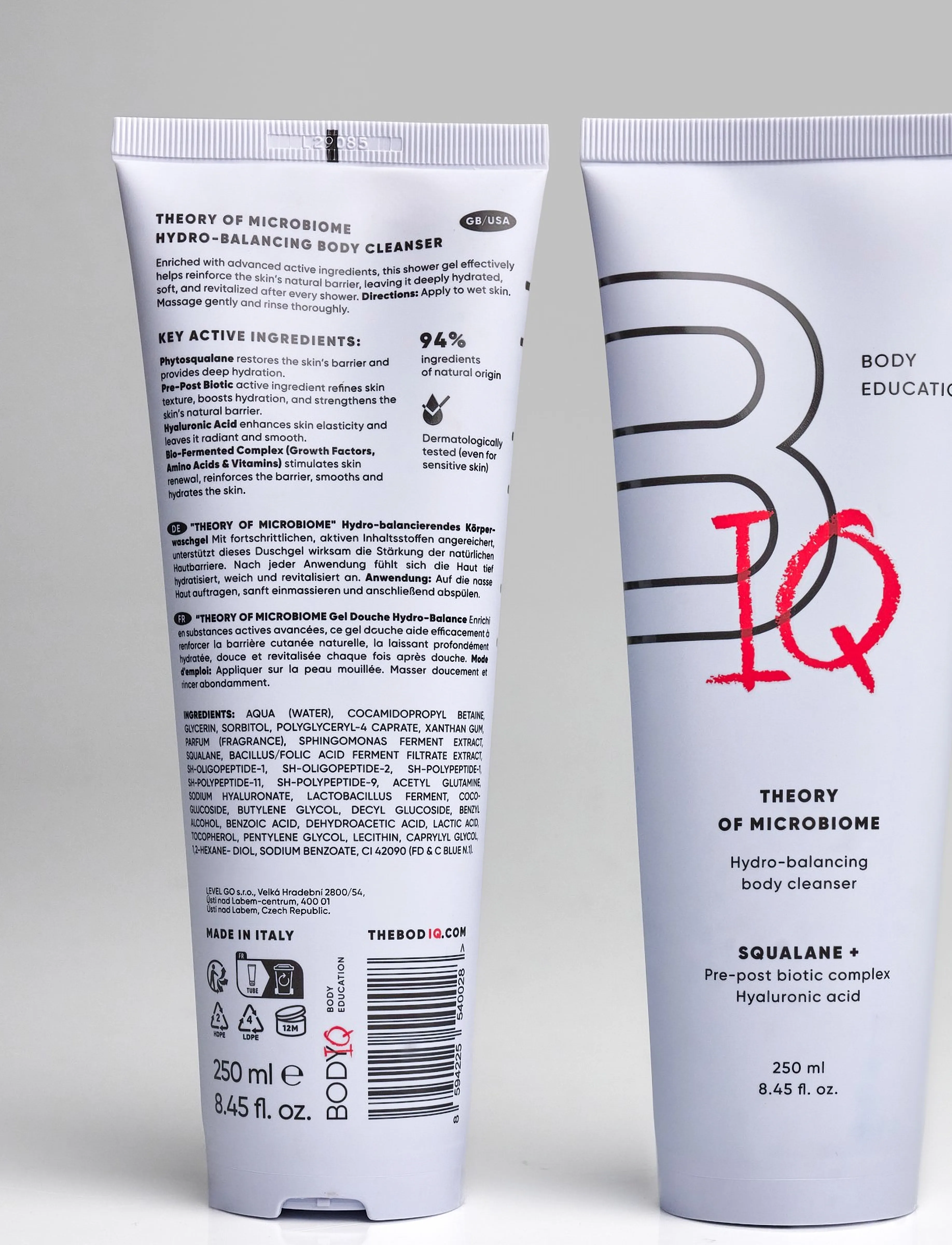 BODIQ - THEORY OF MICROBIOME Hydro-Balancing Body Cleanser - clear - 3