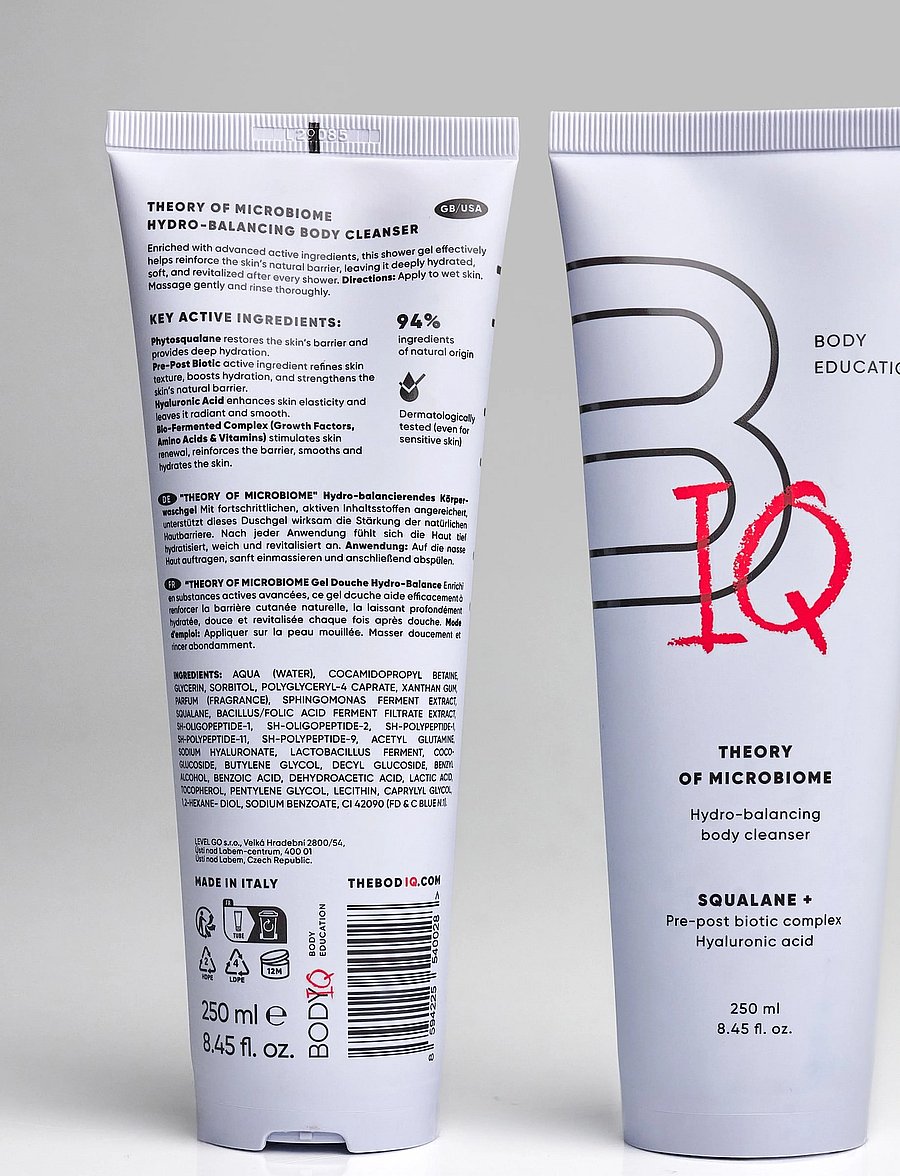 BODIQ - THEORY OF MICROBIOME Hydro-Balancing Body Cleanser - clear - 3