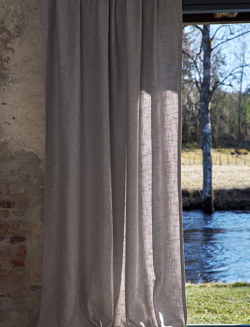Boel & Jan - Göran Curtain length - fertiggardinen - grey - 0
