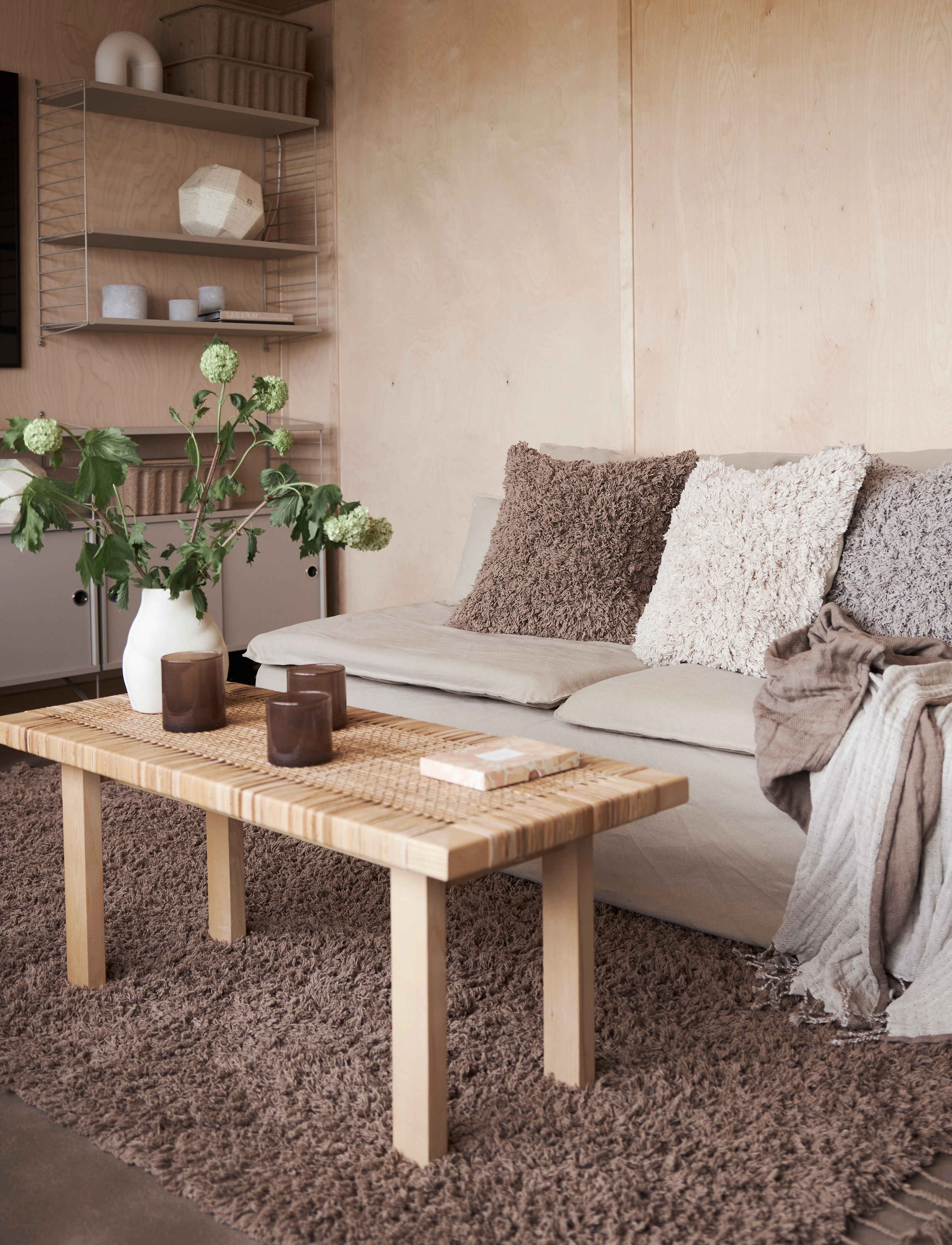 Boel & Jan - Cushion cover - Noma - brown - 1