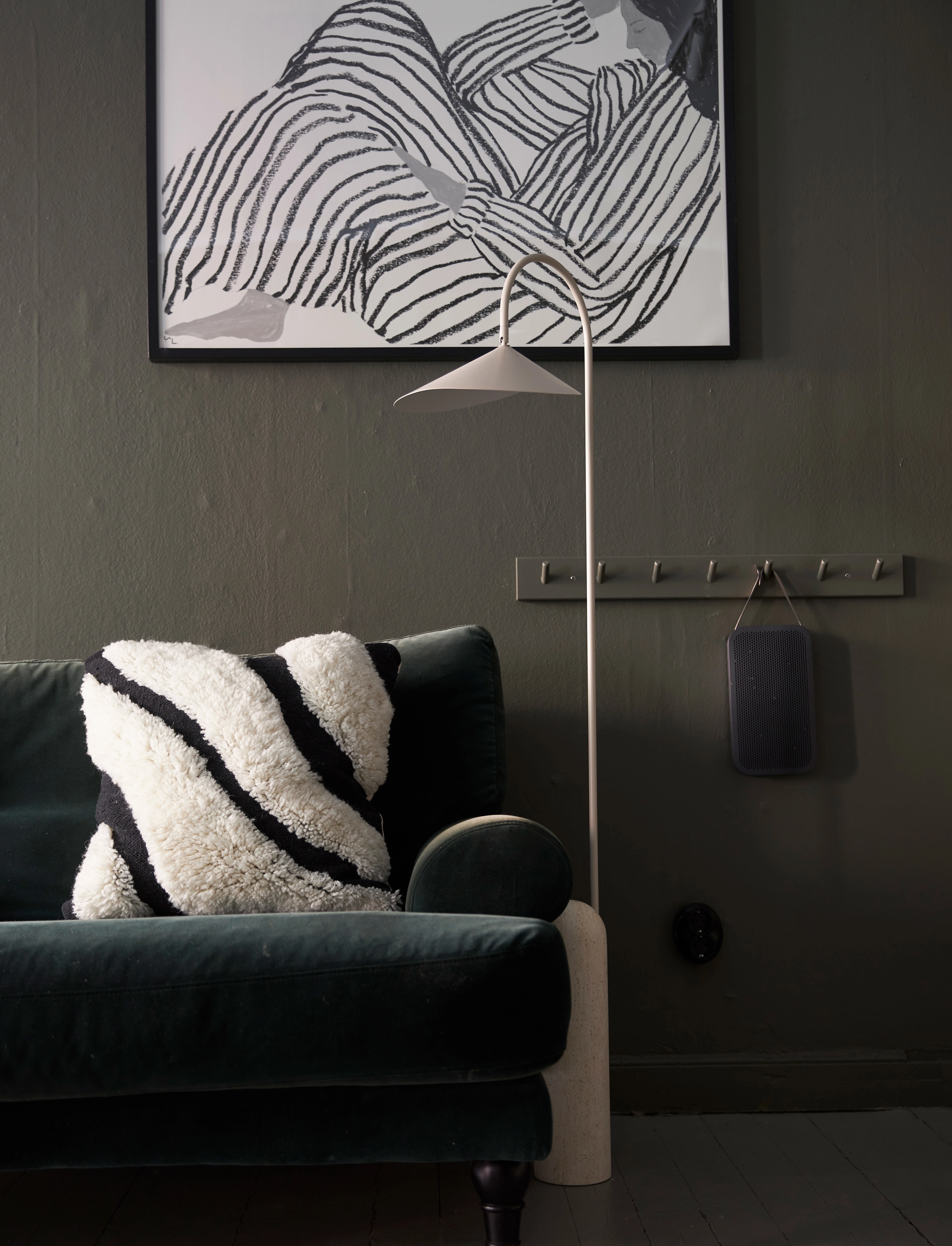 Boel & Jan - Cushion cover - Rio - black - 1