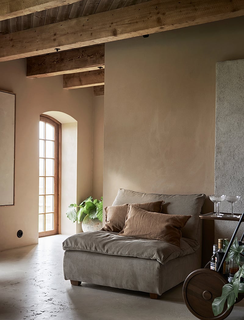 Boel & Jan - Cushion cover - Noa - padjakatted - brown - 0