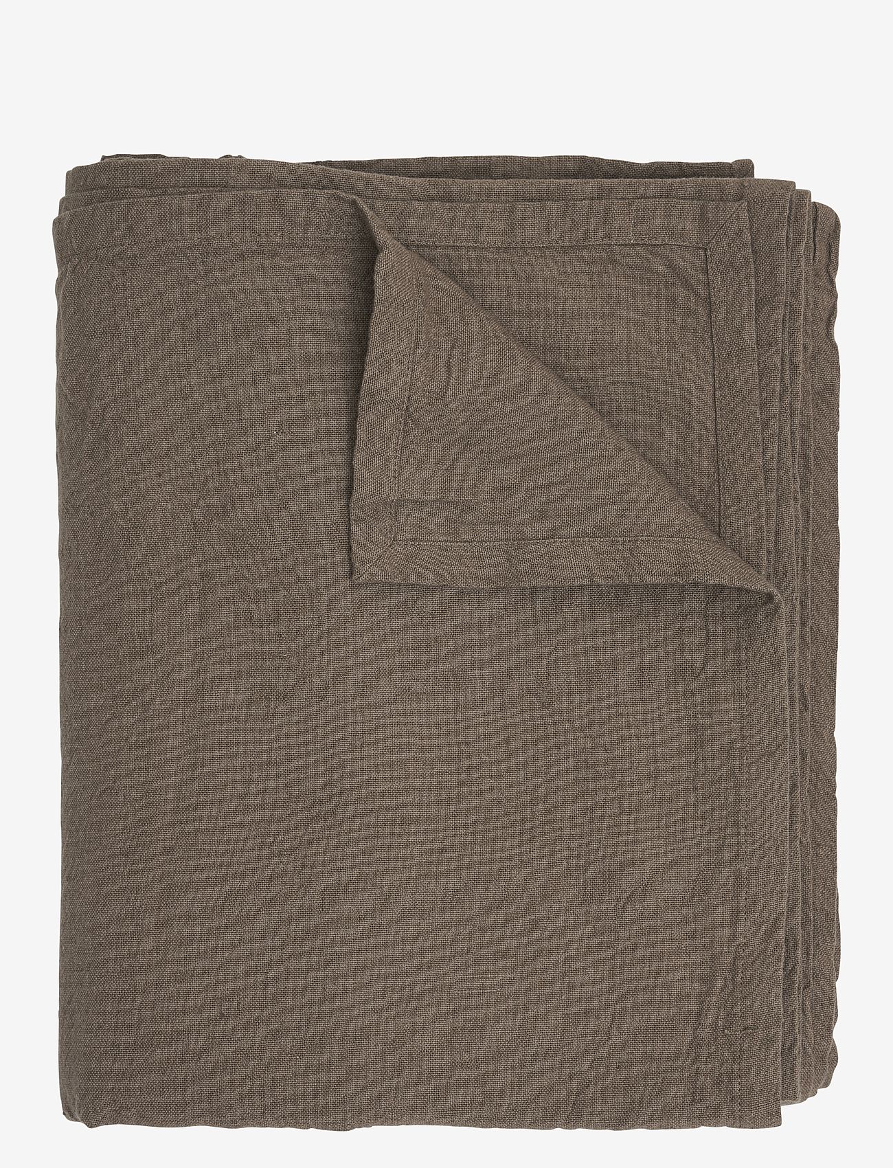 Boel & Jan - Table cloth - Billie - duge & bordløbere - brown - 0
