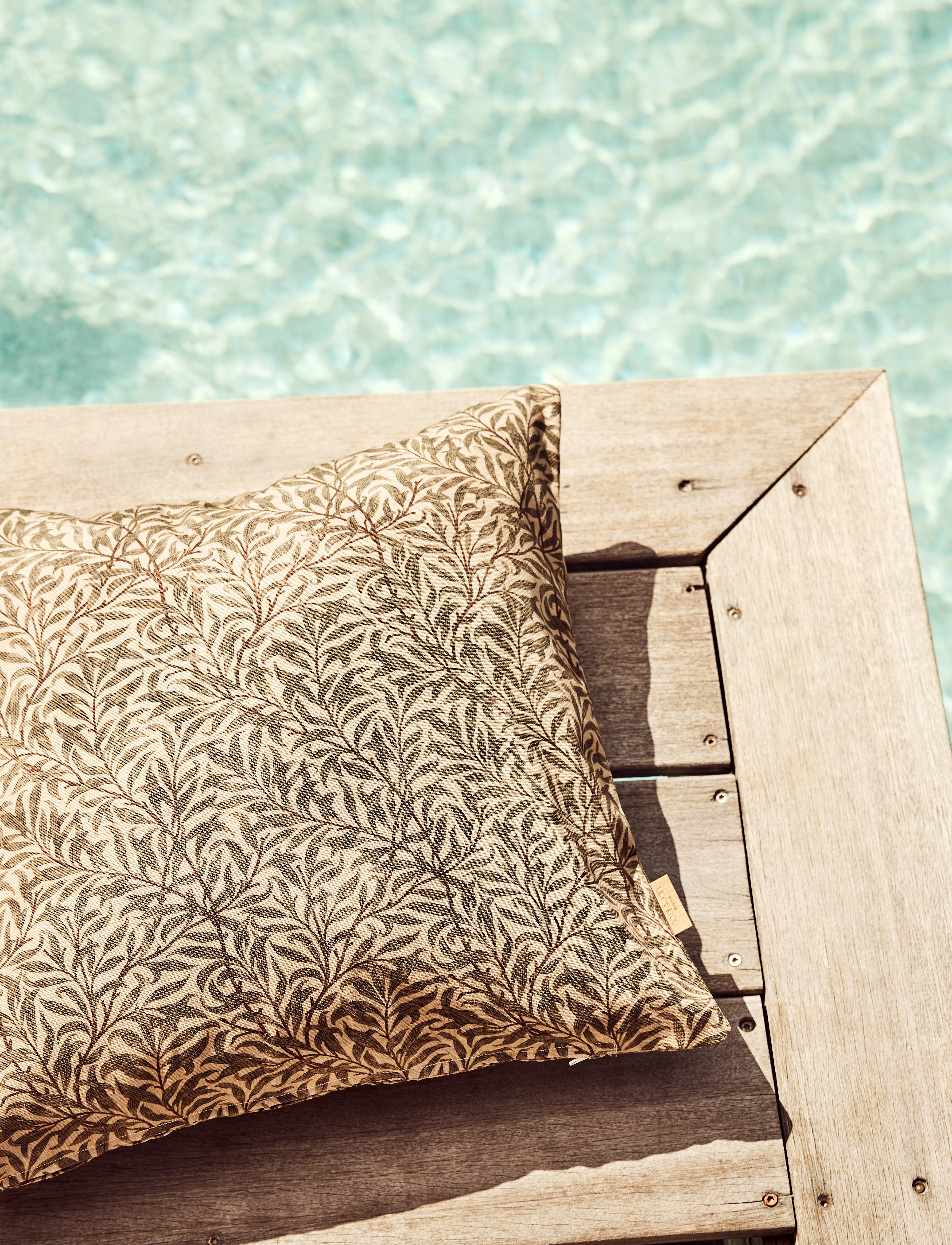 Boel & Jan - Cushion cover - Outdoor ramas - brown - 1