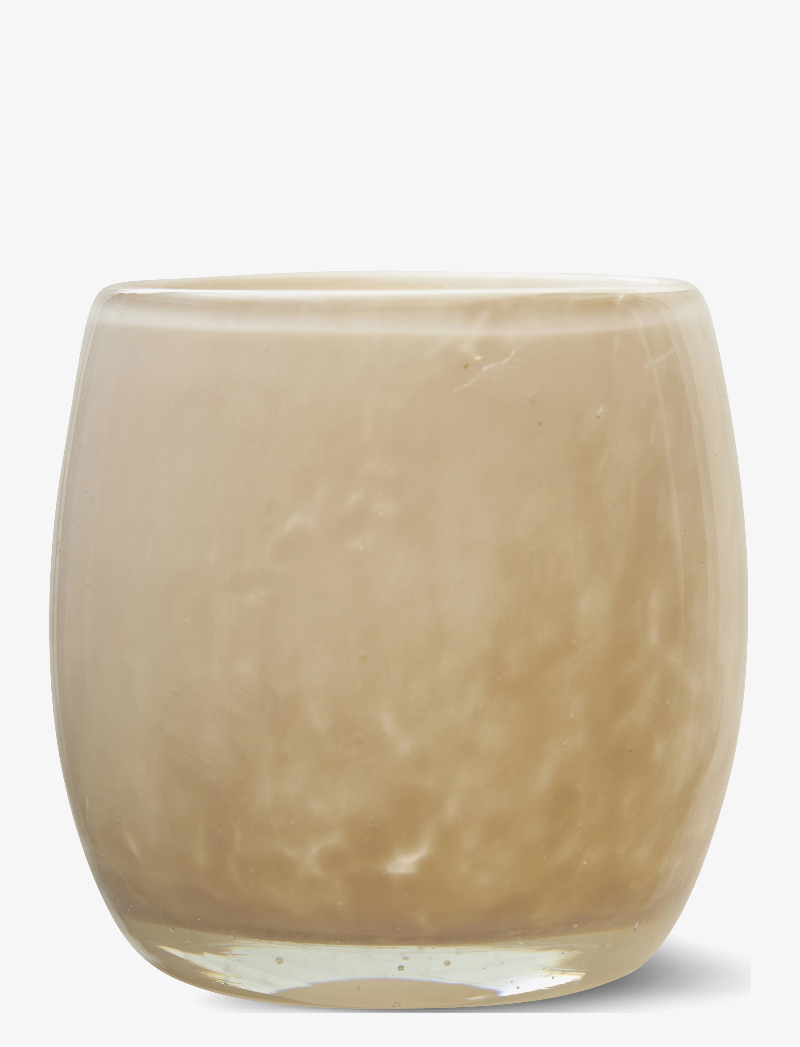 Boel & Jan Candle holder - Goya - Teelichthalter - WHITE / brown