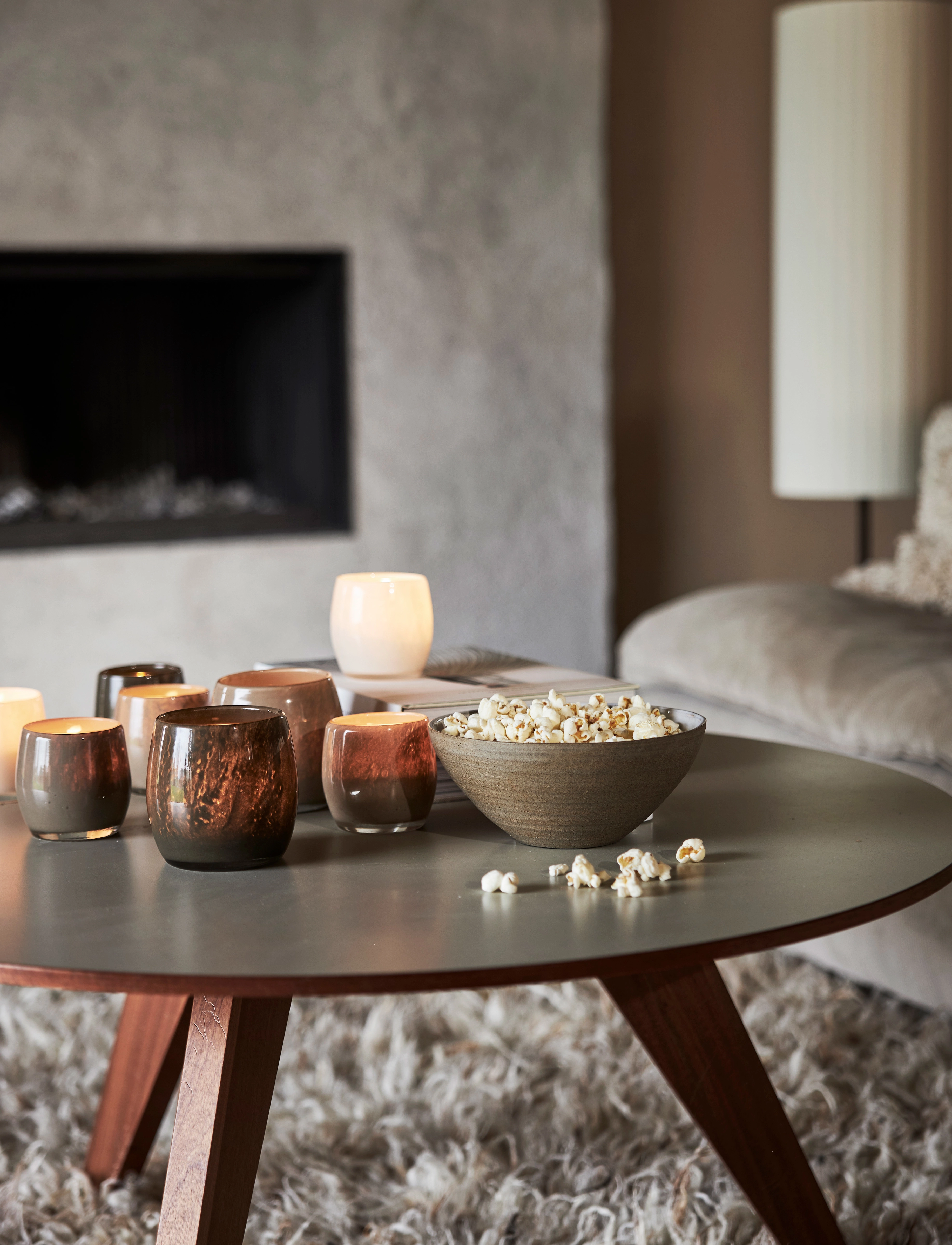 Boel & Jan Goya Lyslygte, 8X8X8 cm, Candlesticks Lanterns, Braun - Tealight Holders, Homeware