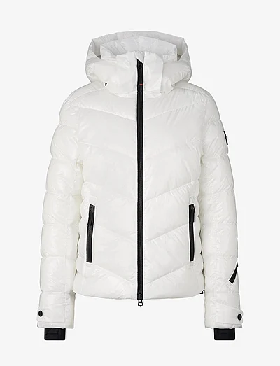 Grey and white ski jacket online